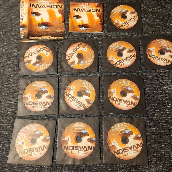 Sci Fi Invasion Science Fiction dvds 46 movies  missing disc 1 - Picture 1 of 4